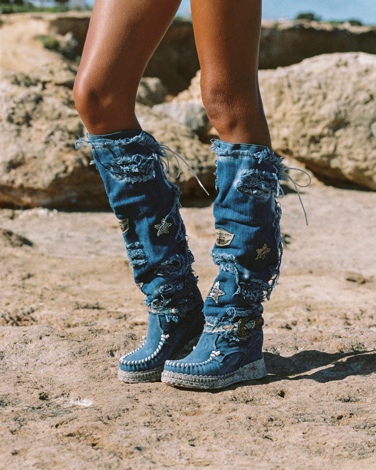 Mirea El Vaquero Moccasin Boots El Vaquero Moccasin Boots Store