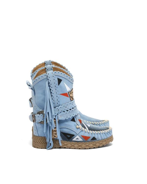 STIVALE INDIANINO CON ZEPPA ARYA SILVERSTONE SKY LIMITED