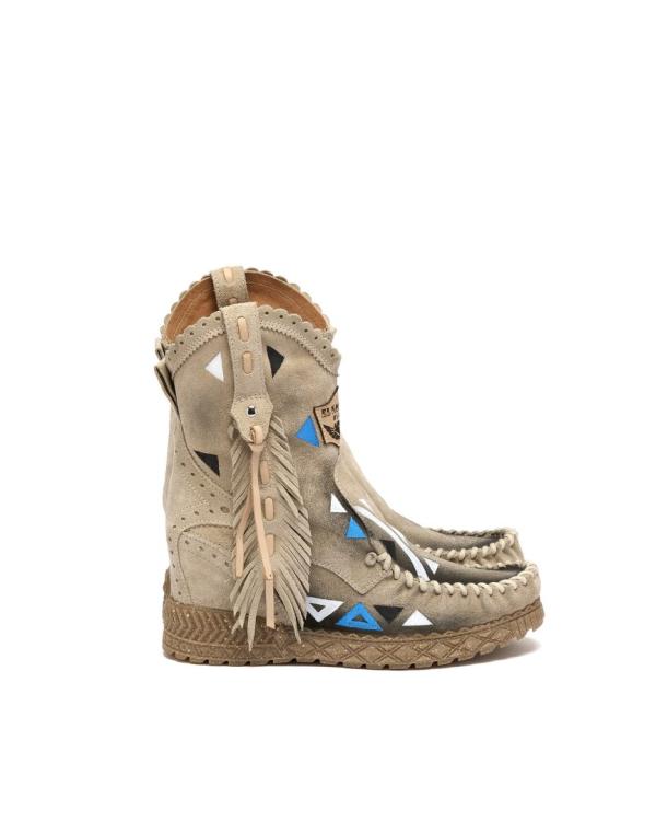 STIVALE INDIANINO CON ZEPPA DINAH SILVERSTONE CORDA LIMITED