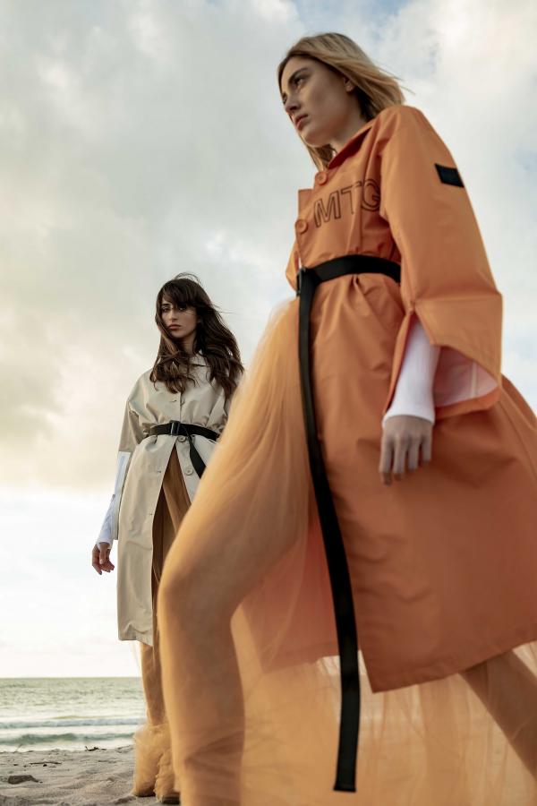 MAXI CAPPOTTO CON STAMPA