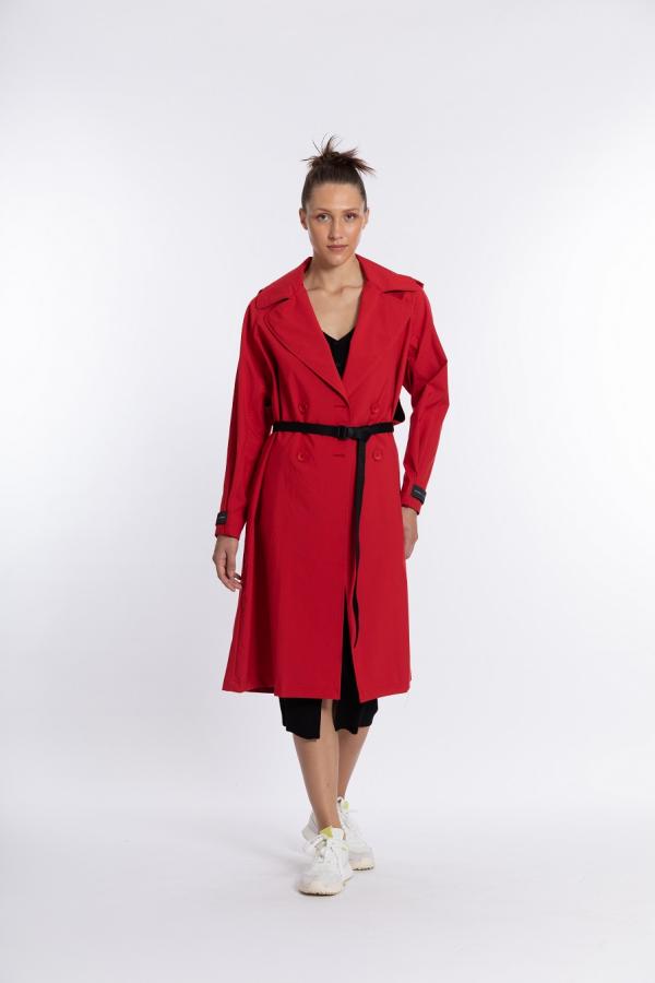 TRENCH CON CAPPUCCIO