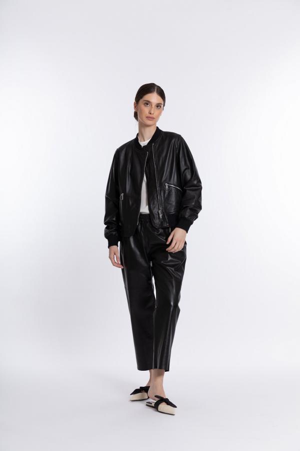 BOMBER IN PELLE