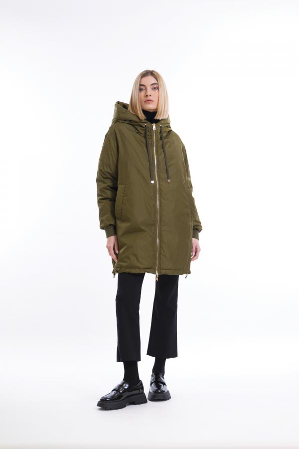 MIDI PARKA REVERSIBILE