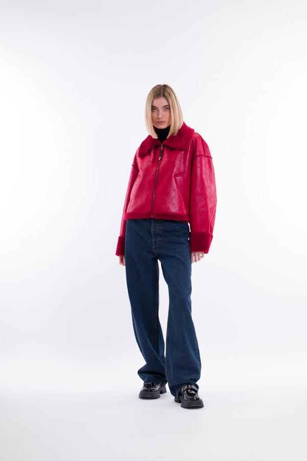 AVIATORE IN ECOSHEARLING