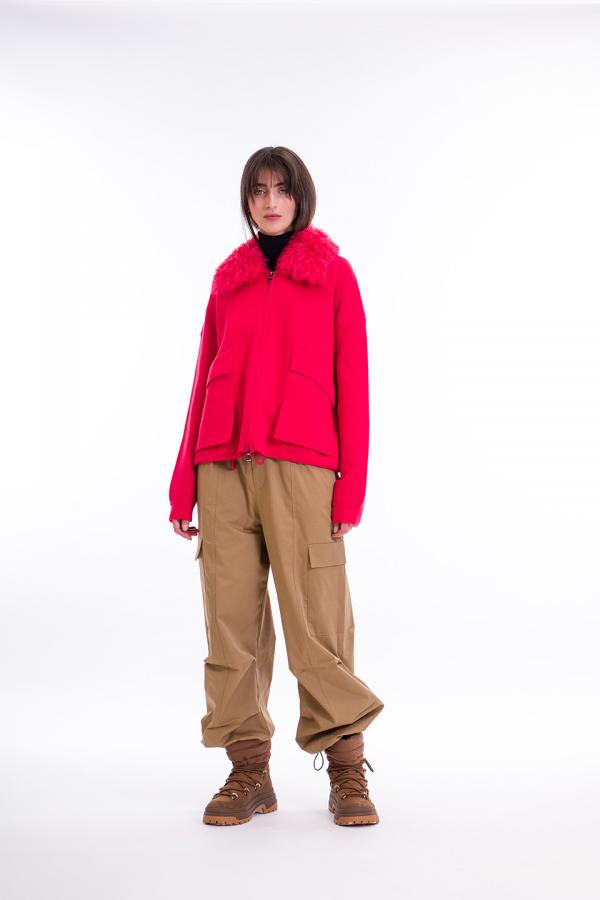 BOXY JACKET in maglia