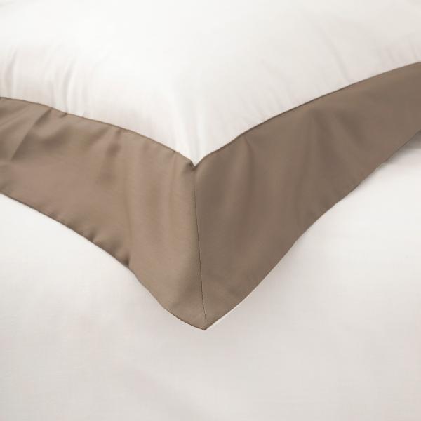Copripiumino Home Linge Passion Charlest - 240x260 Cm + 2 Federe 63x63 Cm - Microfibra Morbida Tocco Pesca - 3 Pezzi